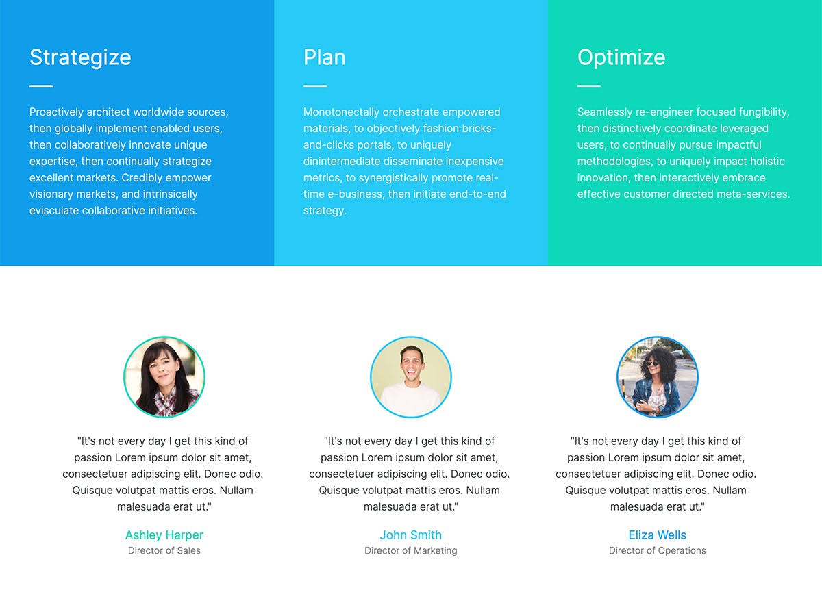 Benchmark Makeswift agency template home services and testimonials