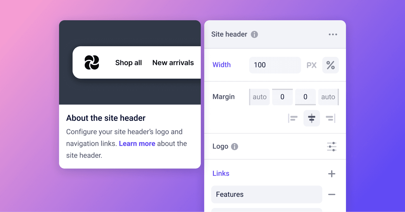 Description popover with more information for a control