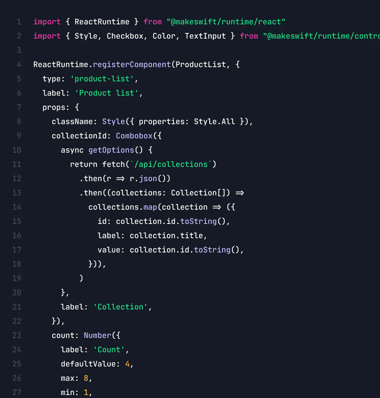 Makeswift – BigCommerce Example