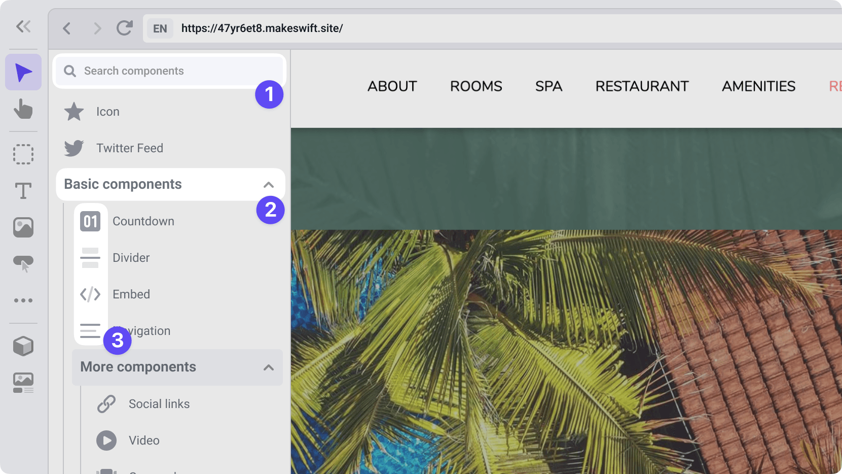 Component tray upgrade